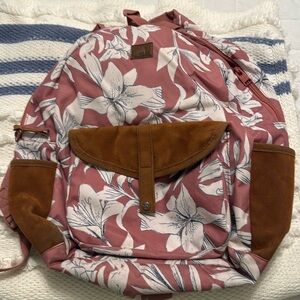 Roxy floral backpack 🌺